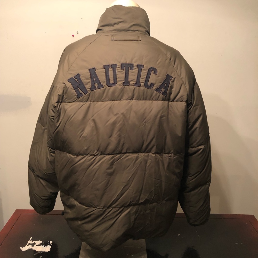 Nautica reversible puffer jacket